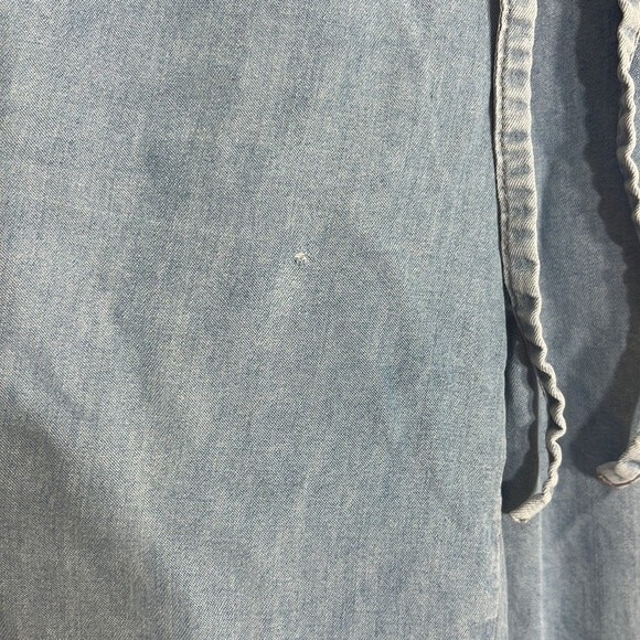 Love Tree Tencil Chambray Cargo Pull On Jogger Pants Blue Size Small - Picture 5 of 13